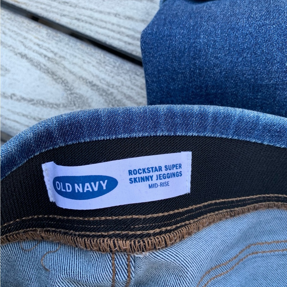 Old Navy Skinny Jeggings 12 Petite - Picture 4 of 5